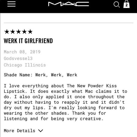 MAC Powder Kiss Lipstick in Werk, Werk, Werk - Picture 10 of 15